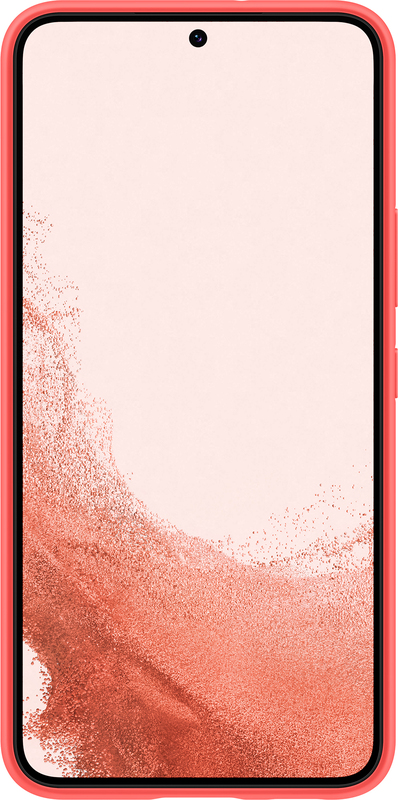 Чехол для Samsung s22 Silicone Cover (Glow Red) фото