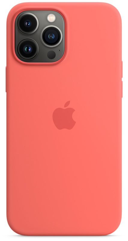 Чохол iPhone 13 Pro Max Silicone Case with MagSafe (Pink Pomelo) MM2N3ZE/A - фото - №2