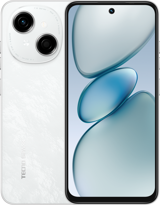 TECNO Spark Go 1 (KL4) 3/64GB (Glittery White) фото