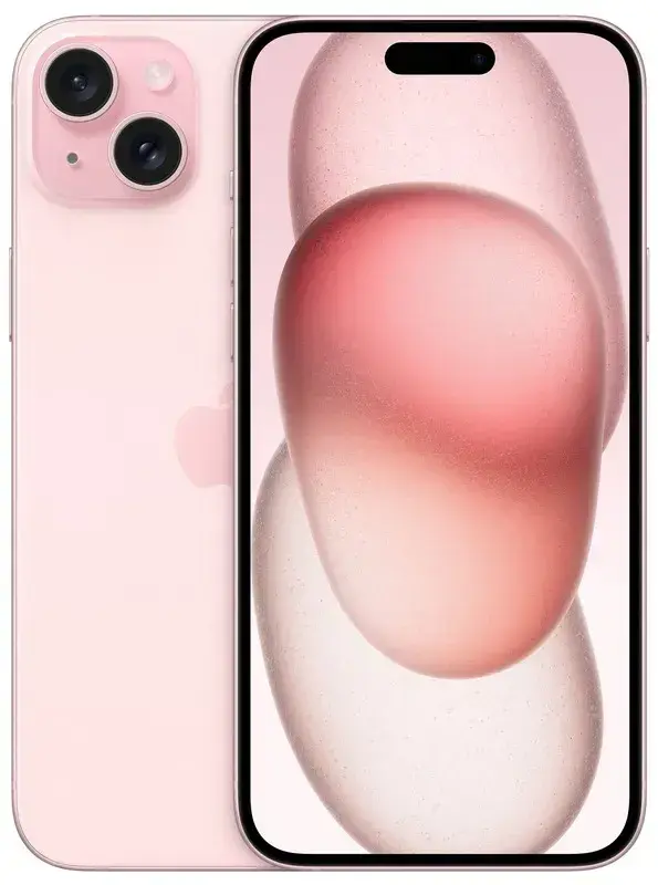 Б/В Apple iPhone 15 Plus 256Gb Pink «Новий 2.0» - фото - №0