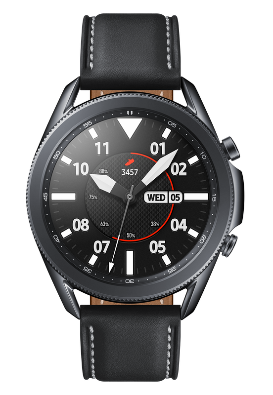 Смарт-часы Samsung Galaxy Watch3 45 mm (Black) SM-R840NZKASEK - фото - №1