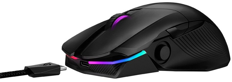 Миша ігрова ASUS ROG Chakram (90MP01K0-BMUA00) - фото - №5