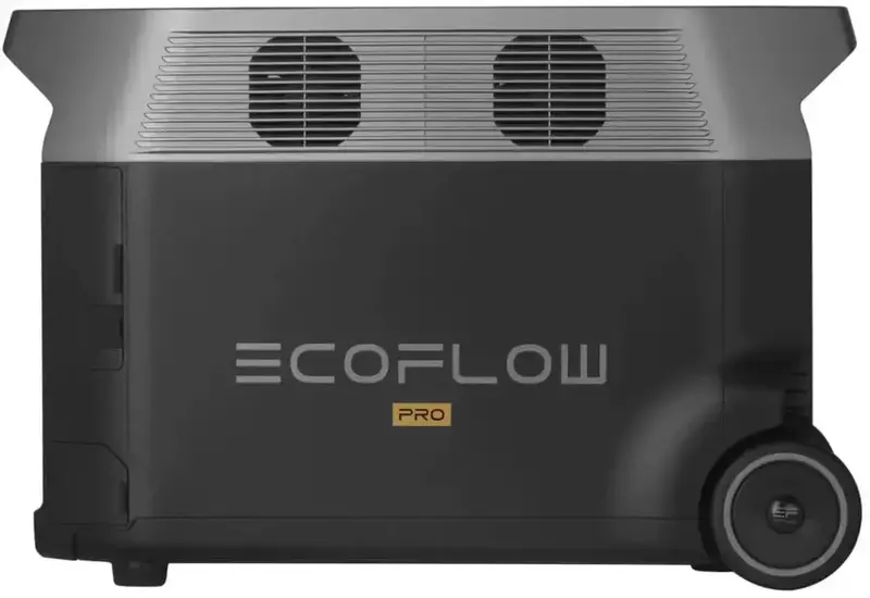 Комплект енергонезалежності EcoFlow PowerStream - мікроінвертор 600W + зарядна станція Delta Pro + 2 x 400W стаціонарні сонячні панелі фото