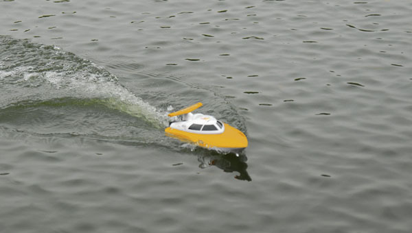 Катер на р/к Fei Lun Racing Boat FT007 2.4GHz (FL-FT007y) Жовтий фото
