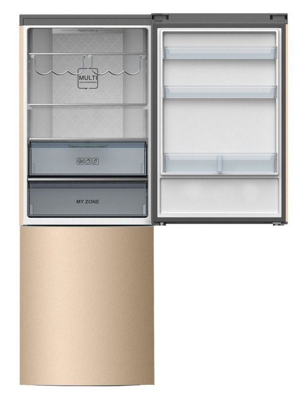 Двокамерний холодильник Haier C4F744CGG фото