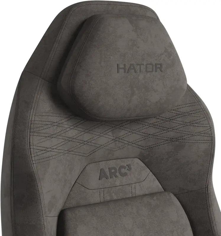 Ігрове крісло HATOR Arc 3 S Velour (HTC3442S) Milk Shake - фото - №3