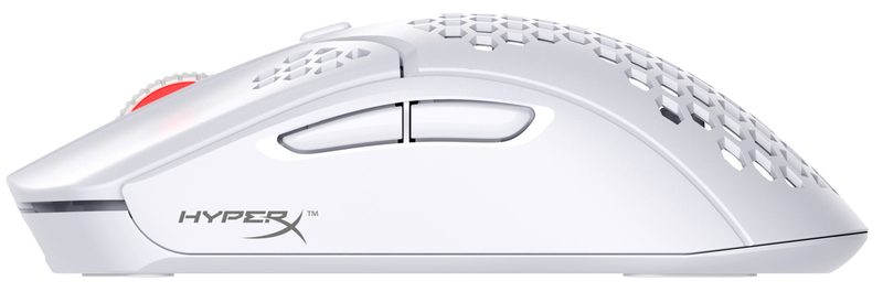 Ігрова комп'ютерна миша HyperX Pulsefire Haste Wireless (White-Pink) 4P5D8AA - фото - №3