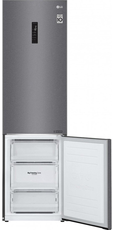 Двокамерний холодильник LG GA-B509SLSM фото