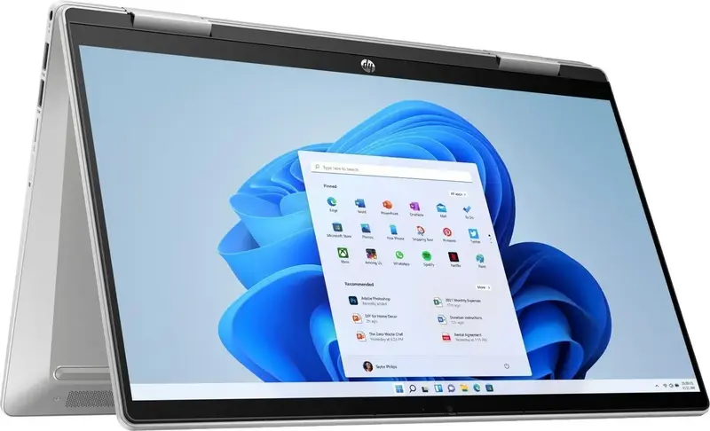 Ноутбук HP Pavilion x360 2-in-1 14-ek1003ua Natural Silver (826T1EA) - фото - №5