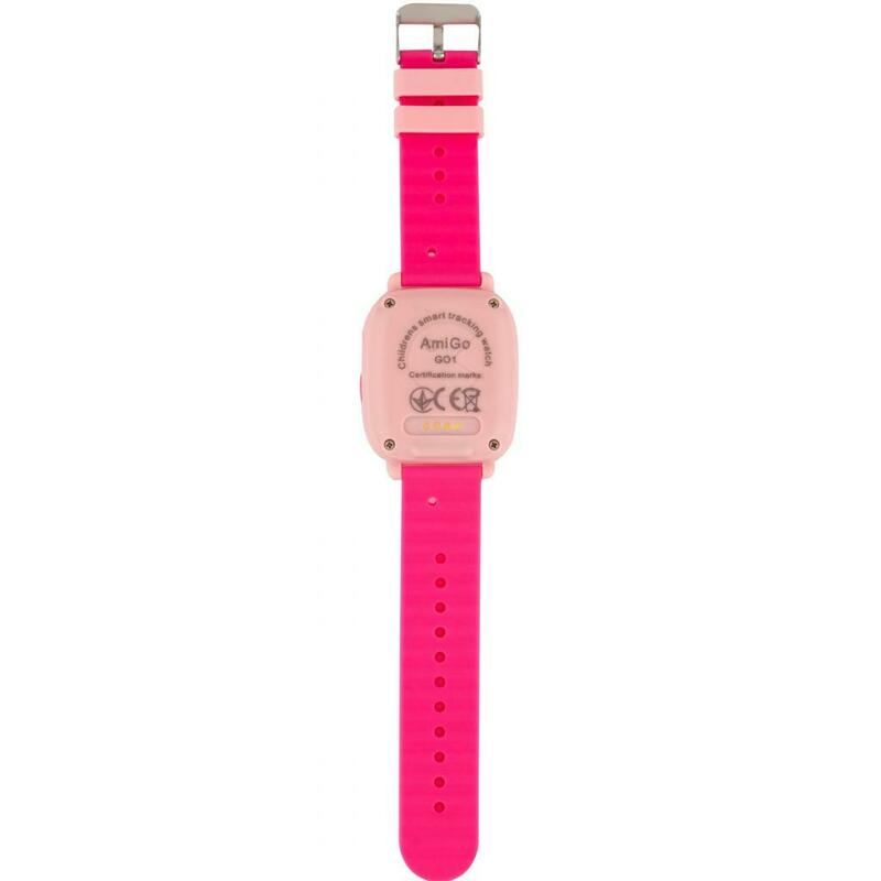 Дитячий смарт-годинник AmiGo GO001 iP67 (Pink) GO001_P фото