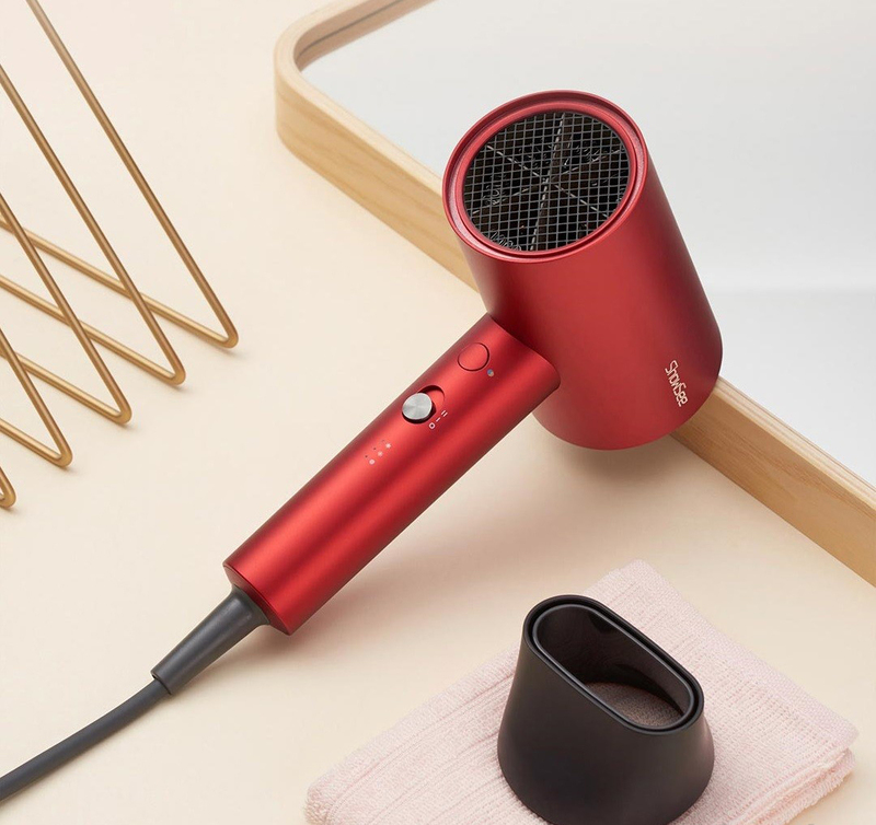 Фен Xiaomi ShowSee Electric Hair Dryer Red A5-R фото