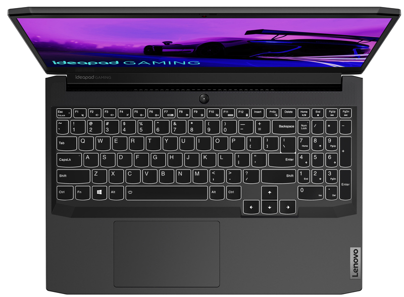 Ноутбук Lenovo IdeaPad Gaming 3 15IHU6 Shadow Black (82K101GYRA) фото