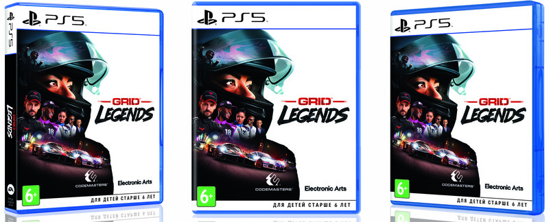 Диск Grid Legends (Blu-ray) для PS5 фото