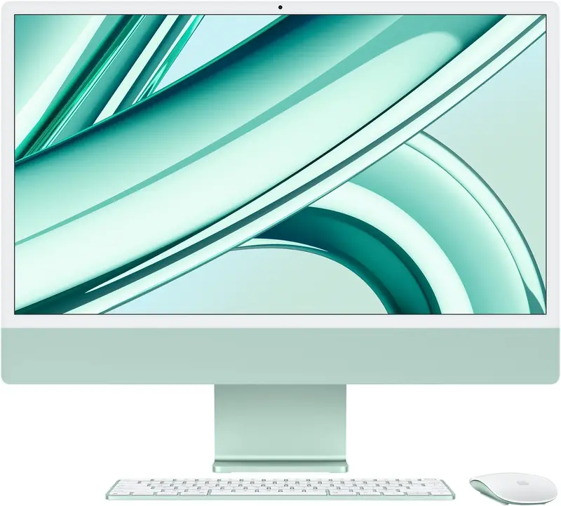 Apple iMac M3 24" 4.5K 8GPU/16RAM/1TB Green (Z196002HK) Custom 2023 - фото - №0