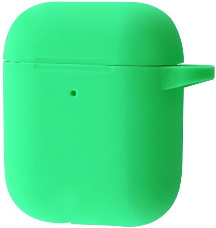 Чохол Silicone Case New для AirPods 1/2 (Green) фото