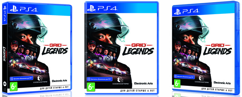 Диск Grid Legends 22 (Blu-ray) для PS4 фото