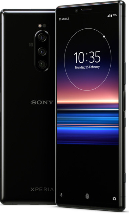 Sony Xperia 1 Dual Sim 6/128Gb Black (J9110). Купити Sony Xperia 1
