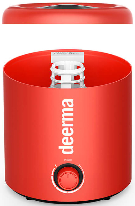 Зволожувач повітря Deerma Humidifier 2.5L (Red) DEM-F300R фото