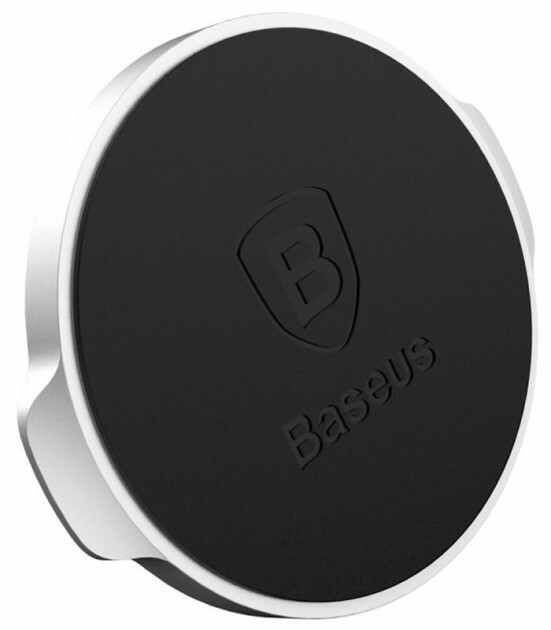 Автотримач Baseus Small Ears Series Magnetic Suction Bracket Flat Type (Silver) SUER-C0S фото
