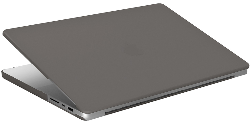 Накладка Uniq Claro MacBook Pro 14 (2021) - Smoke (Matte Grey) фото