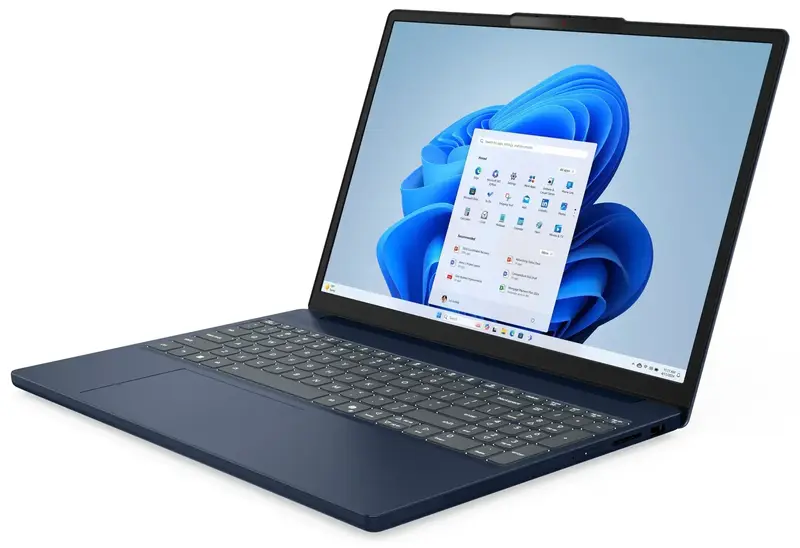 Ноутбук Lenovo IdeaPad Slim 3 15IRH10 Cosmic Blue (83K100J9RA) - фото - №2