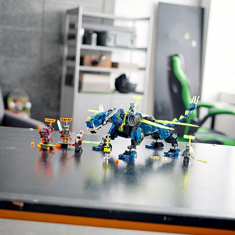 Конструктор LEGO Ninjago Кібердракон Джея 71711 фото
