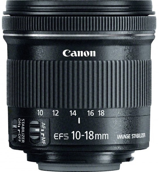 Об'єктив Canon EF-S 10-18 mm f/4.5-5.6 IS STM (9519B005) фото