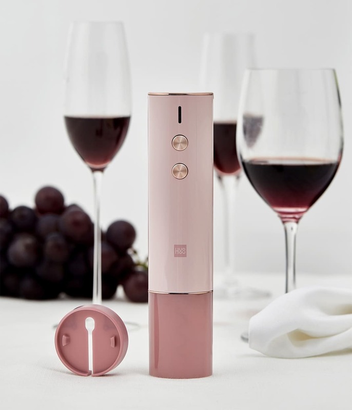 Умный штопор HuoHou Electric Wine Bottle Opener Pink HU0121 (Pink) фото