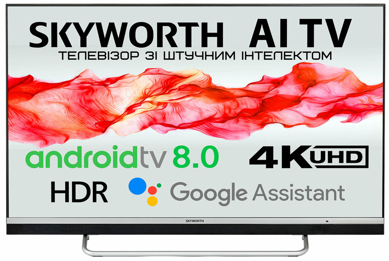 Телевизор Skyworth 55" 4К Ultra HD Smart TV (55Q36 AI) - фото - №0