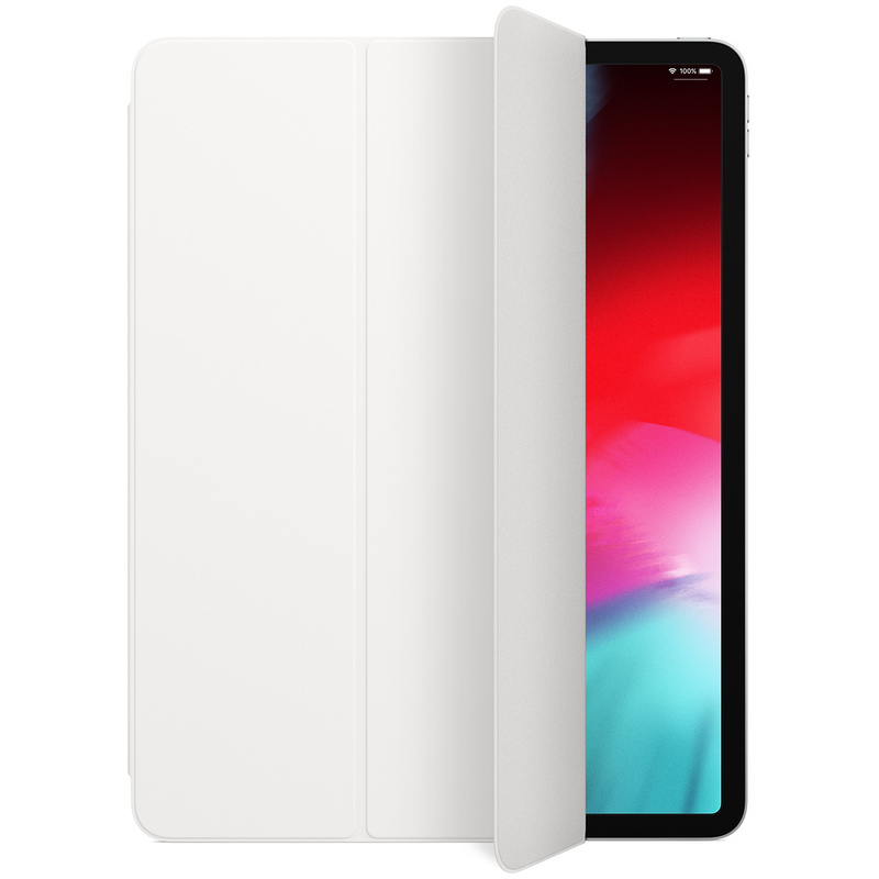 Чохол Apple Smart Folio (White) MRXE2ZM/A для iPad Pro 12.9" фото