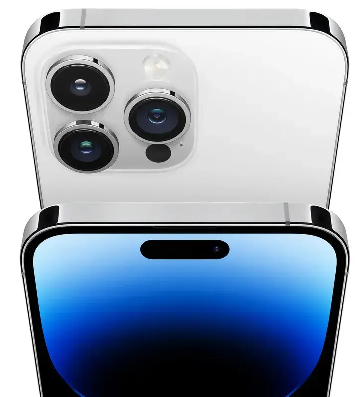 Б/В Apple iPhone 14 Pro Max 128Gb Silver E-sim (Це Ок) - фото - №4