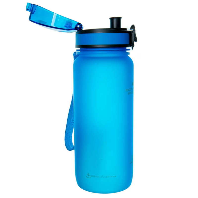 Бутылка для воды UZspace Frosted Blue 650 мл. 3037 фото