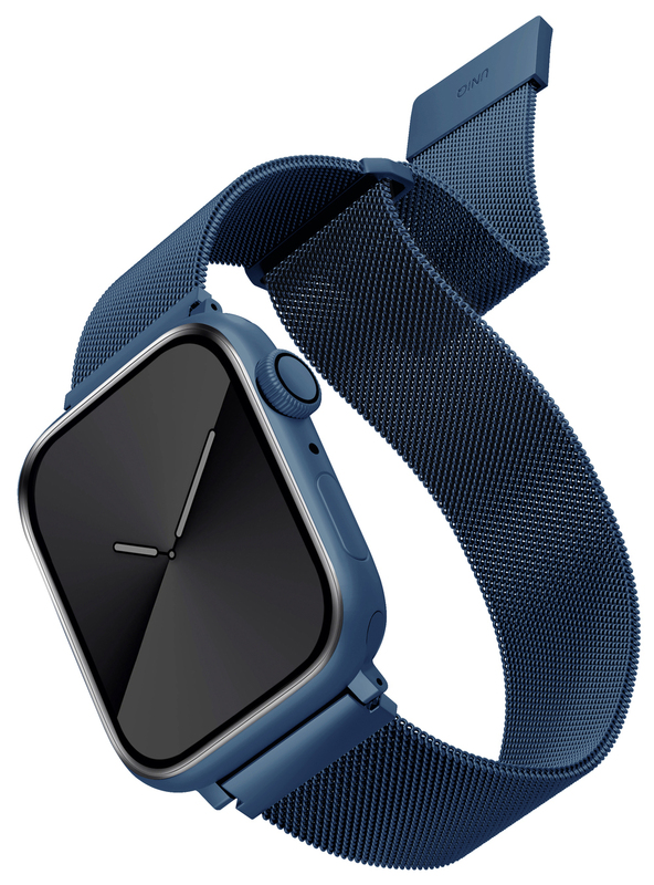 Ремінець Apple Watch 41/40/38MM Uniq Dante Mesh Steel Strap (COBALT BLUE) фото