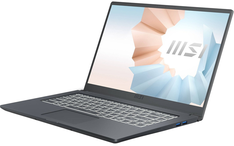 Ноутбук MSI Modern 15 Gray (M15A11MU-840XUA) фото