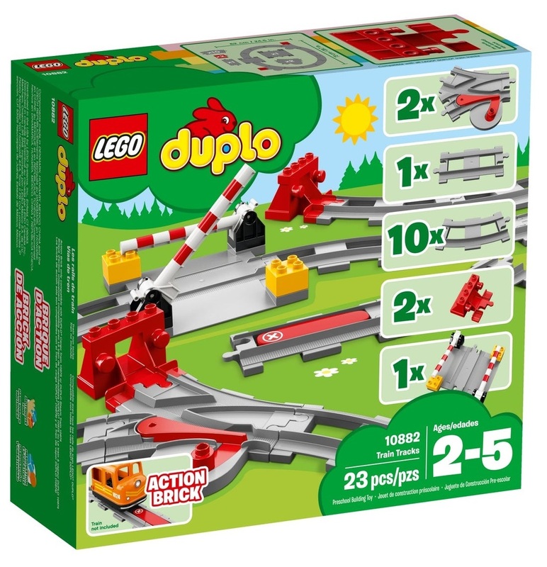 Конструктор LEGO Duplo Рельсы 10882 фото