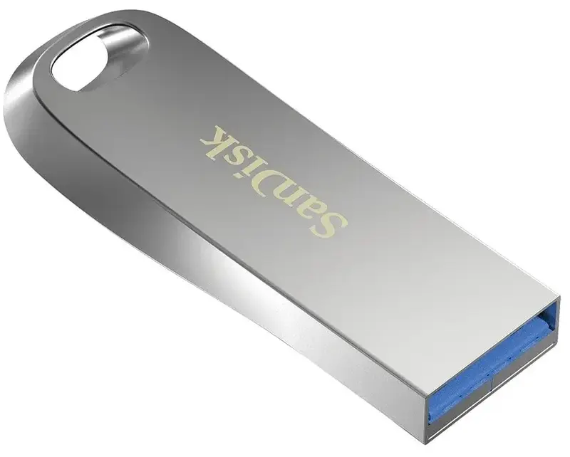 USB-Flash SanDisk 64GB USB 3.1 Type-A Ultra Luxe Срібний - фото - №2