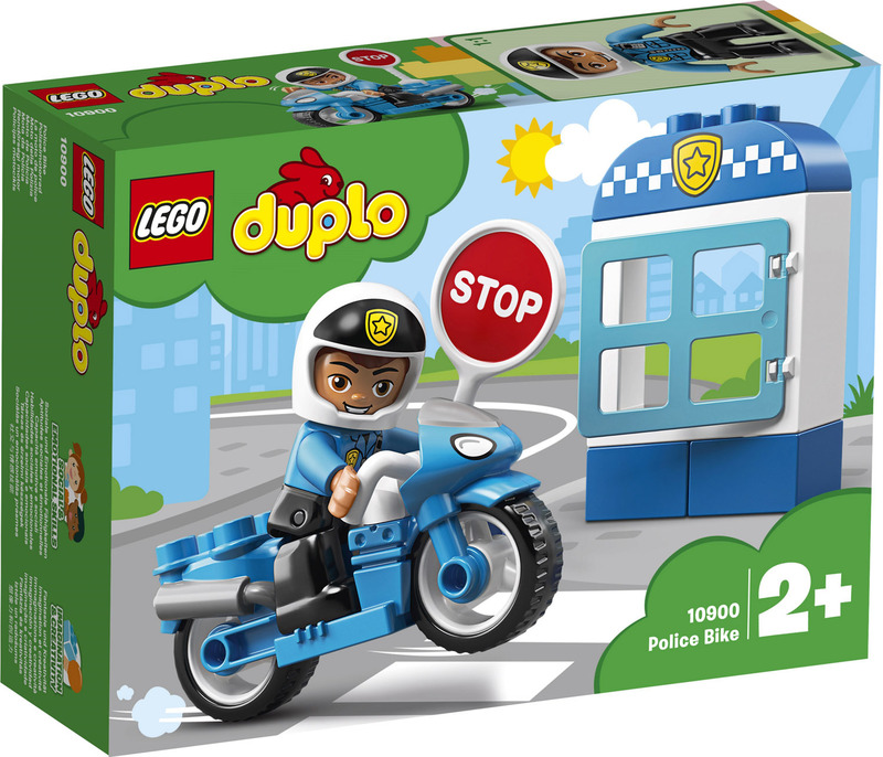 Конструктор LEGO DUPLO Поліцейський мотоцикл 10900 фото