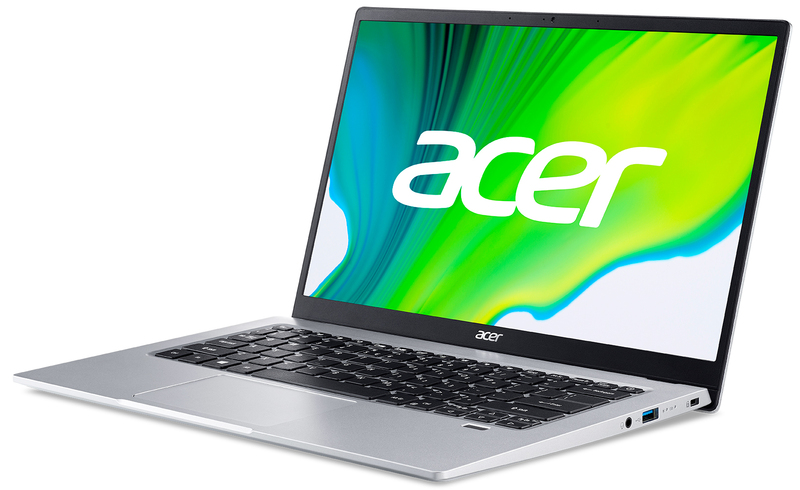 Ноутбук Acer Swift 1 SF114-34-P5VE Pure Silver (NX.A77EU.00G) фото