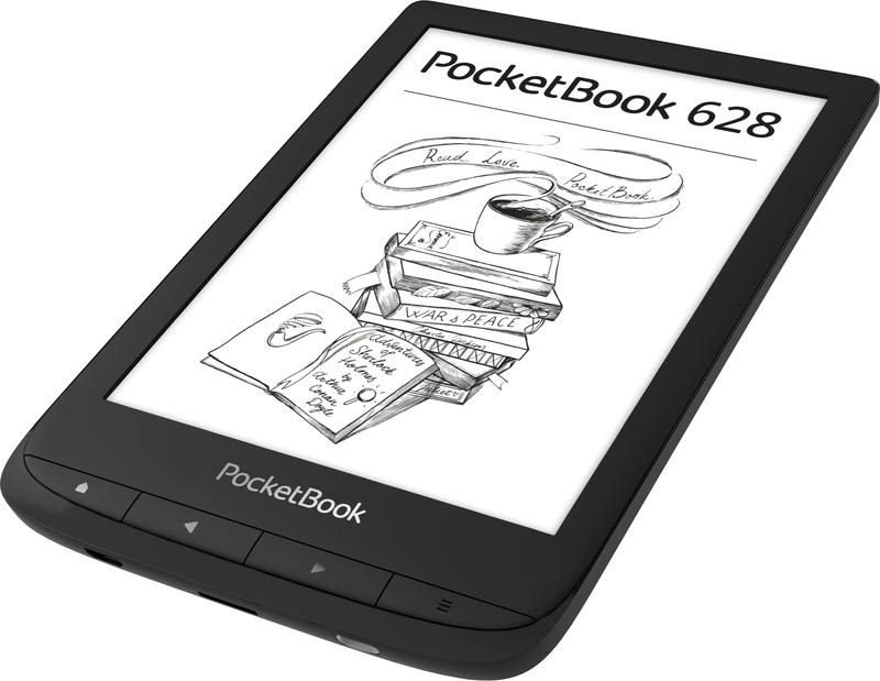 PocketBook 628 Touch Lux 5 Ink Black (PB628-P-CIS) фото