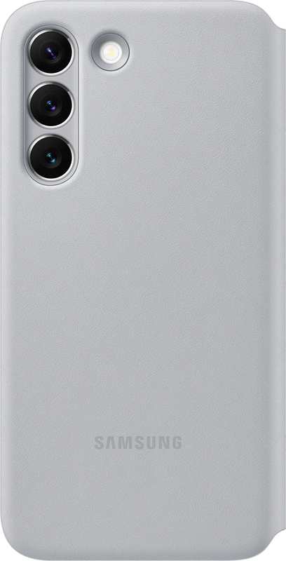 Чохол для Samsung s22 Smart LED View Cover (Light Gray) фото