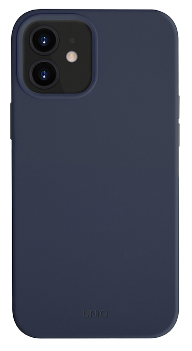 Чохол UNIQ HYBRID LINO HUE (Blue) для iPhone 12/12 Pro фото