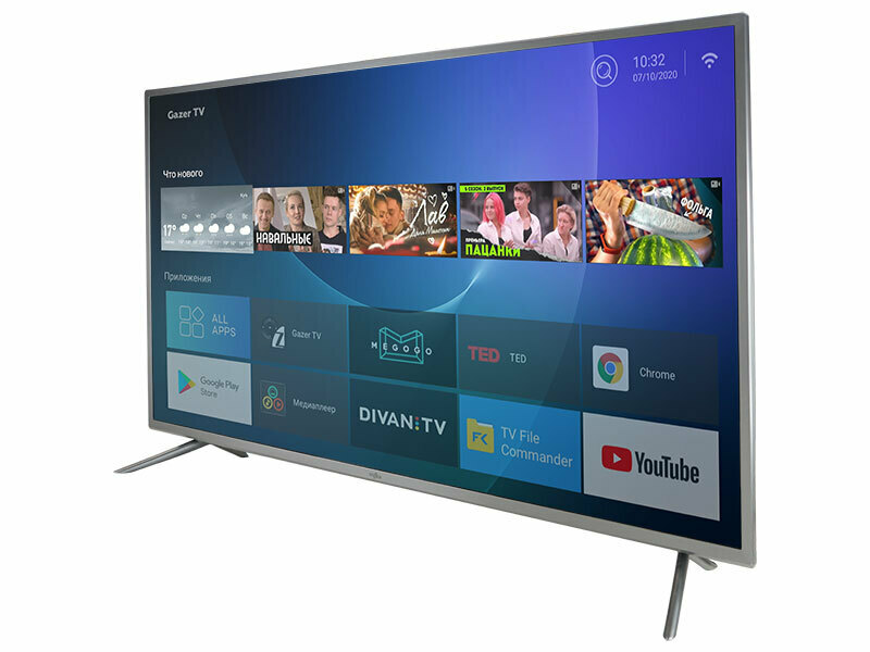 Телевизор Gazer 43" 4K Smart TV (TV43-US2) фото