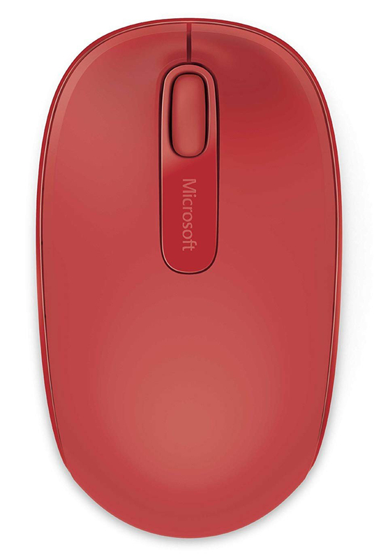 Миша Microsoft Mobile Mouse 1850 (Red) U7Z-00034 - фото - №0