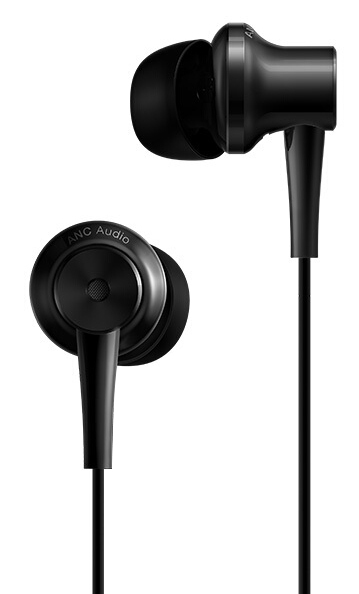 Наушники Xiaomi Mi In-ear headphones Noise Reduction Type-C (Black) фото