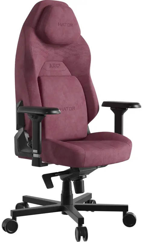 Ігрове крісло HATOR Arc 3 S Velour (HTC3444S) Orchid Pink - фото - №2