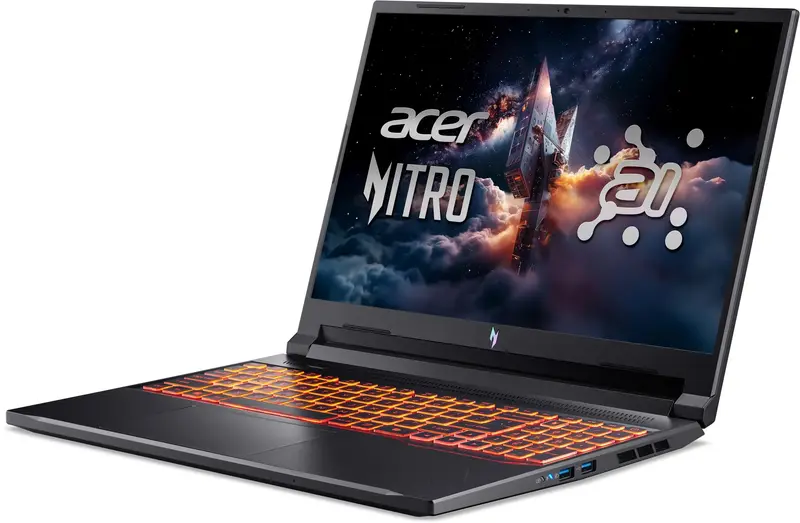 Ноутбук Acer Nitro V 16 AI ANV16-42 Shale Black (NH.U1KEU.008) ᐈ