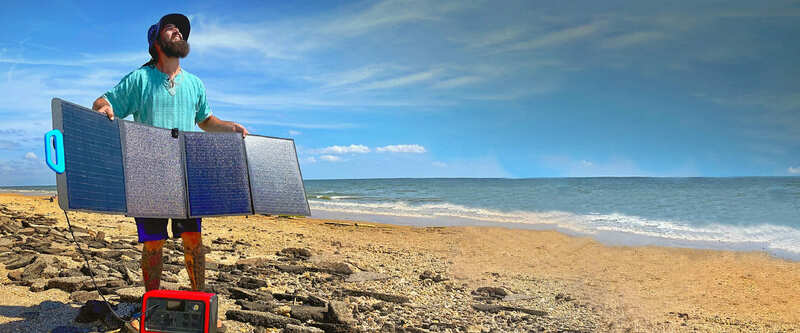 Сонячна панель Bluetti PV120 120W Solar Panel фото