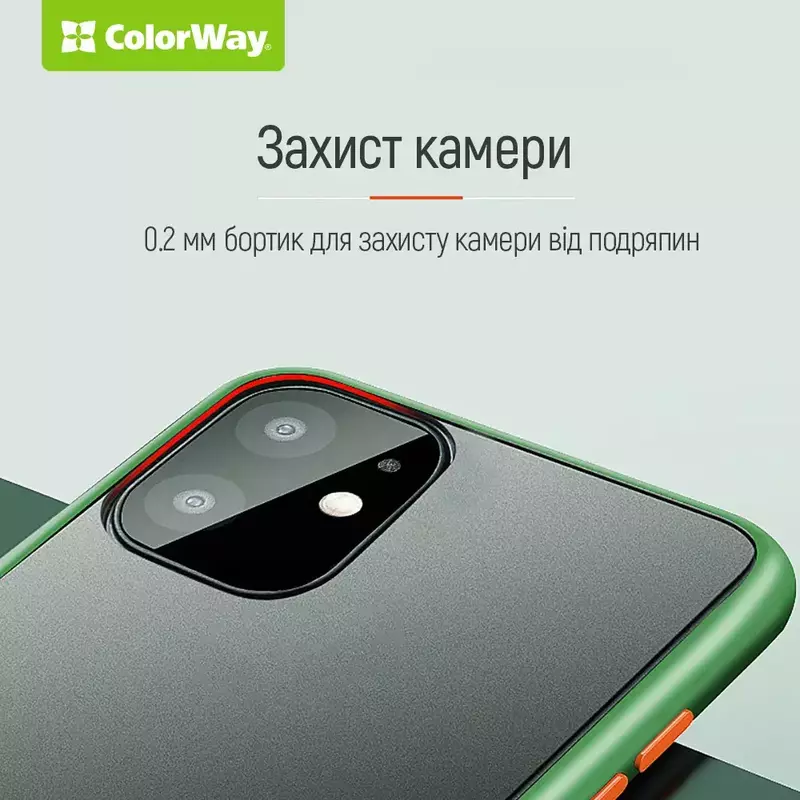 Чохол для Realme C67 ColorWay Smart Matte Black (CW-CSMRC67-BK) фото