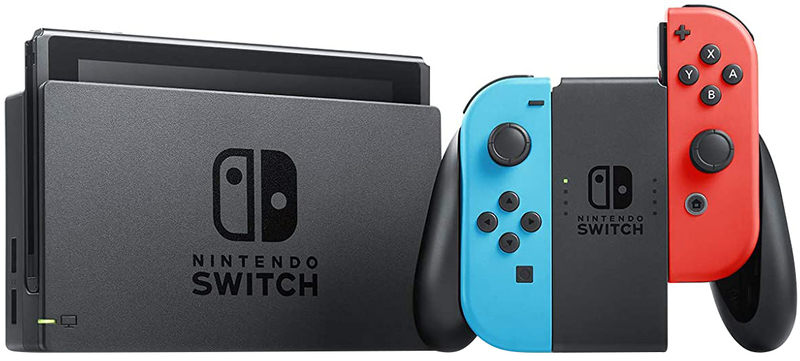 Игровая консоль Nintendo Switch Neon (Blue/Red) + Чехол фото