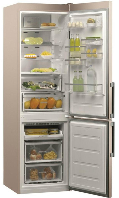 Двухкамерный холодильник Whirlpool W9931DBH фото
